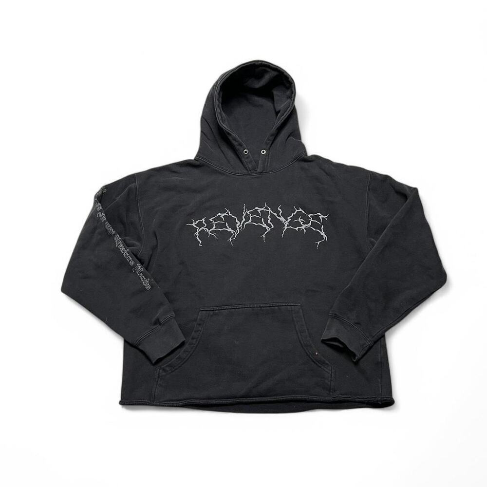 Y2K Revenge lighting hoodie ski mask the slump god Mens Sz L / XL retro / baggy